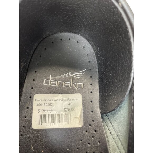 Dansko Professional womans pink black nursing clogs mules sz 9 SKU 9602 - Picture 7 of 15